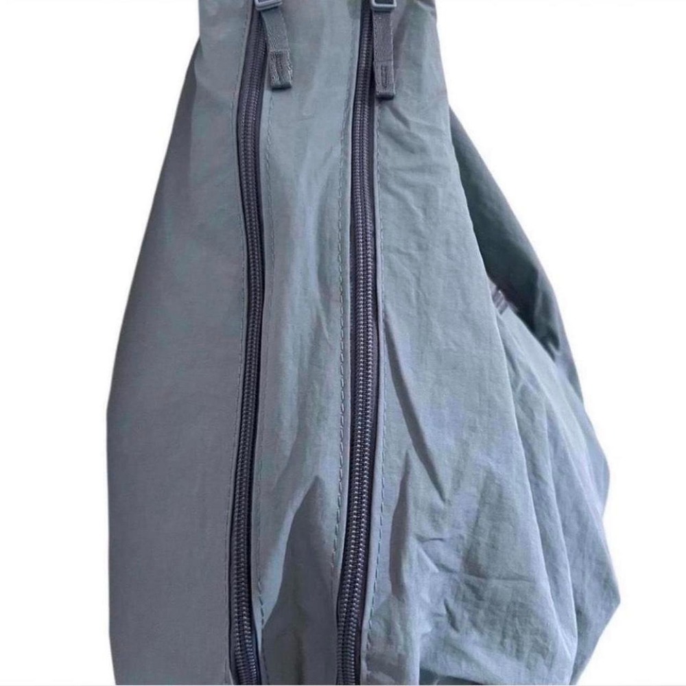 Amazing light blue slouchy crescent shoulder bag - large capacity! - Picture 3 of 4